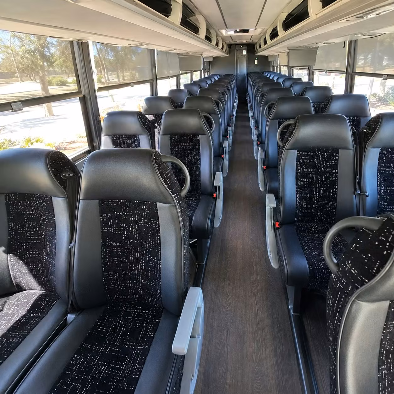 a riverside charter bus for sports teams tournaments and away game travel