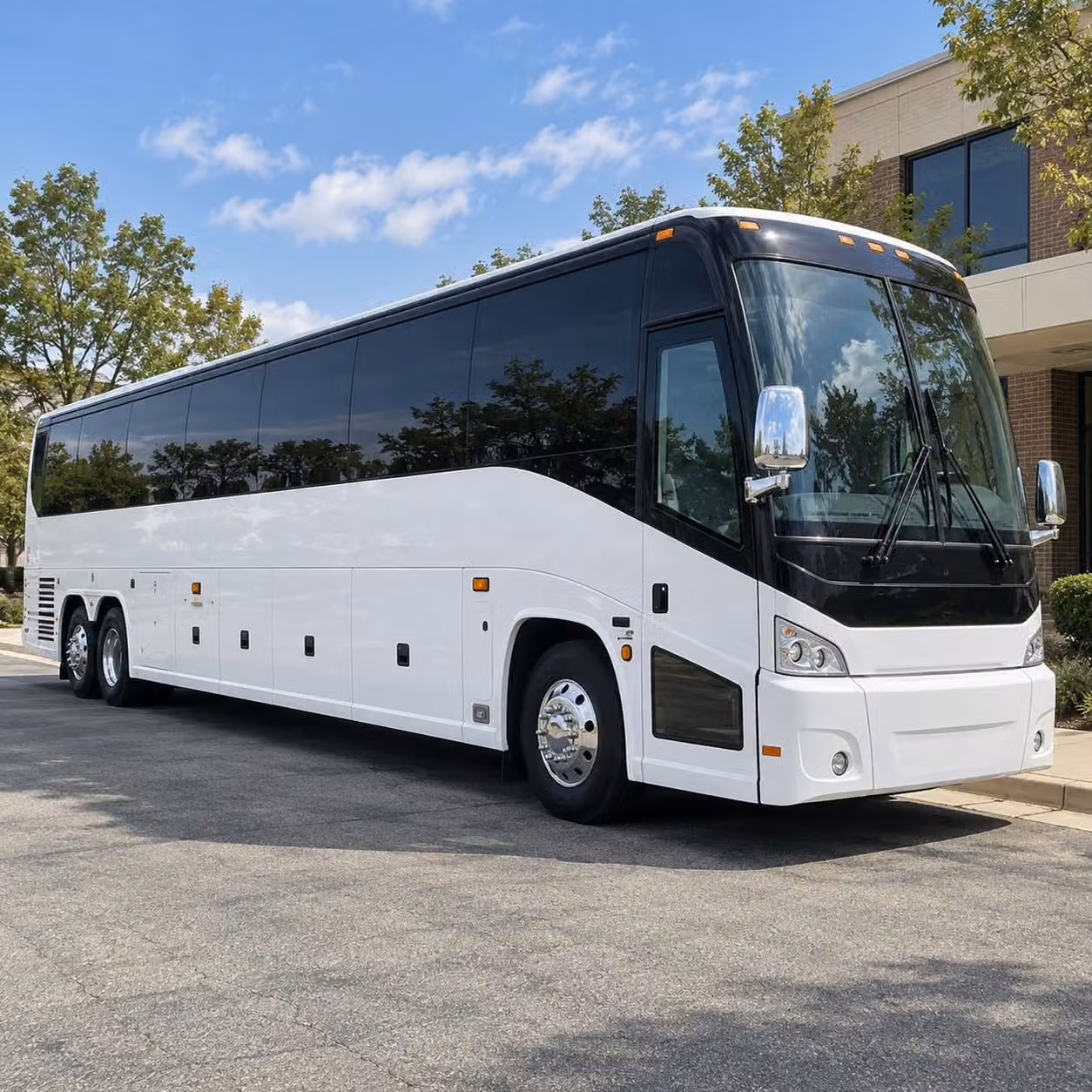 charter buses for large prom groups in riverside move the whole class together