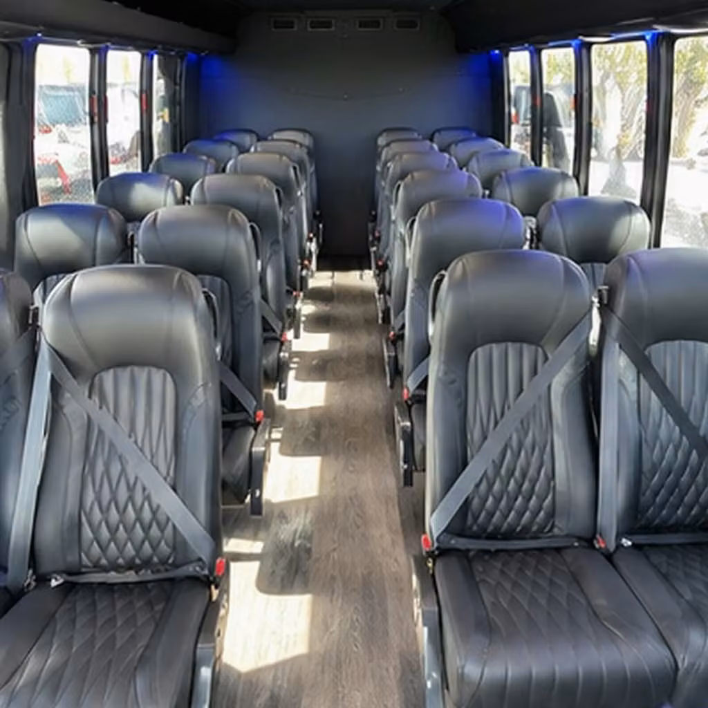 riverside 25 passenger minibus rental