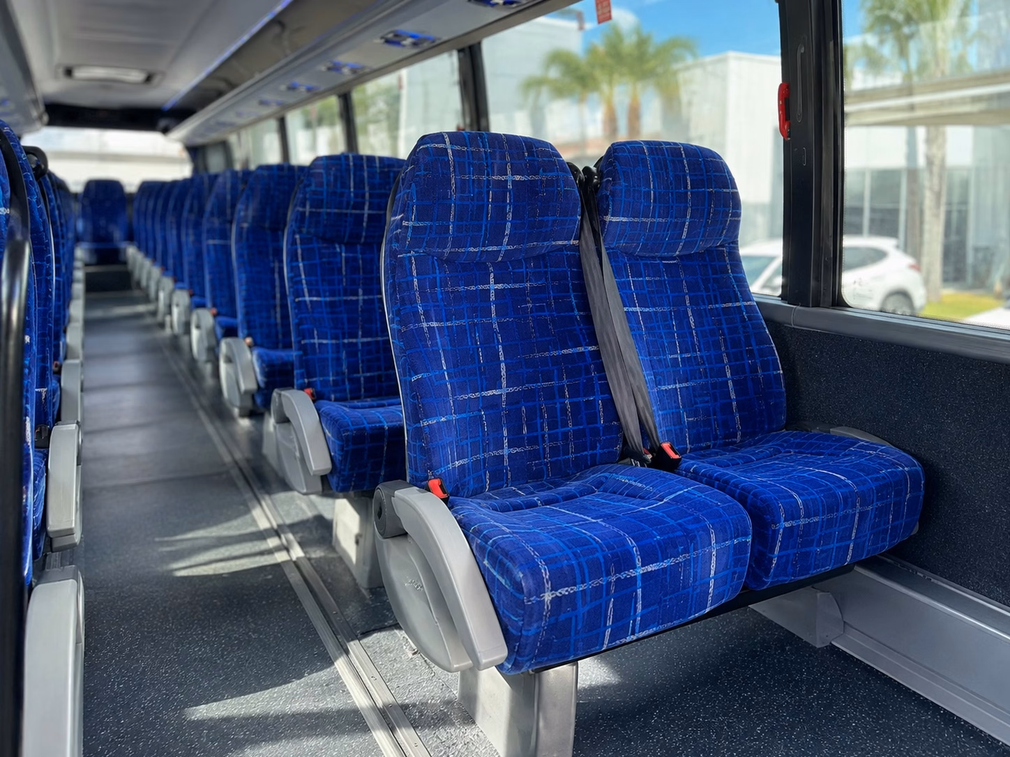 riverside charter bus interior