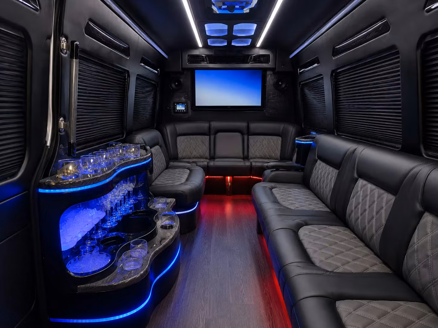 sprinter limousine inside